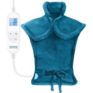 Renpho R-Hap61 Extra Large Back Shoulders Heating Pad Electric Size Timer